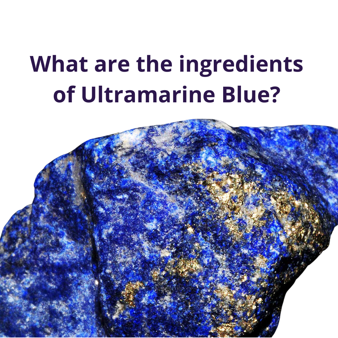 What are the ingredients of ultramarine blue?