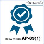 AP89 heavy metals approved