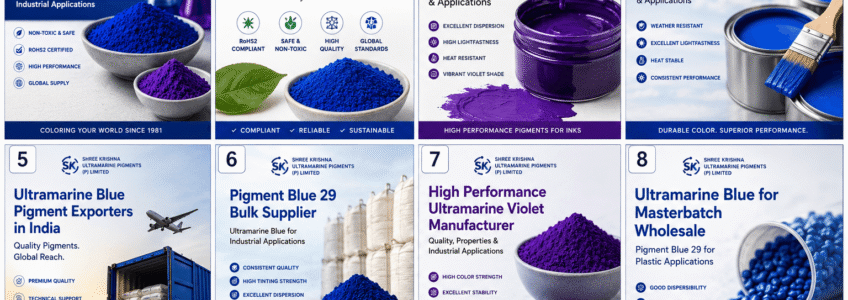 Non-toxic Ultramarine Blue supplier for industrial applications RoHS2 certified inorganic pigments for industrial applications Ultramarine Violet Pigment for printing inks Weather resistant Ultramarine Blue for paint and coatings Ultramarine Blue Pigment exporters in India Pigment Blue 29 bulk supplier for industrial applications High performance Ultramarine Violet manufacturer Ultramarine Blue for masterbatch wholesale and plastic applications
