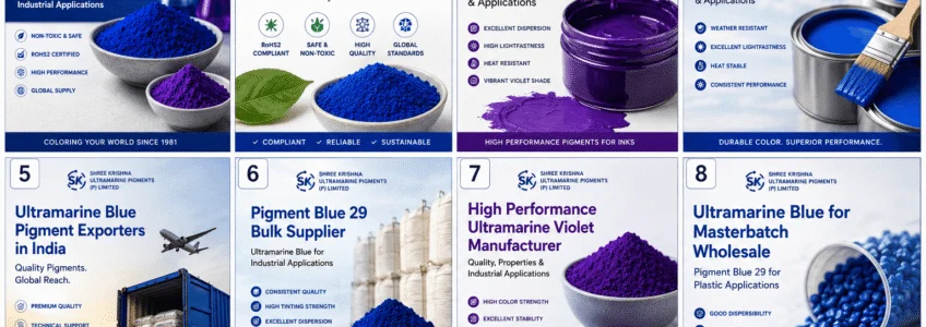 Non-toxic Ultramarine Blue supplier for industrial applications RoHS2 certified inorganic pigments for industrial applications Ultramarine Violet Pigment for printing inks Weather resistant Ultramarine Blue for paint and coatings Ultramarine Blue Pigment exporters in India Pigment Blue 29 bulk supplier for industrial applications High performance Ultramarine Violet manufacturer Ultramarine Blue for masterbatch wholesale and plastic applications