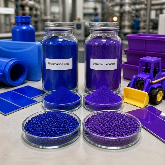 Ultramarine Blue pigment production floor India
