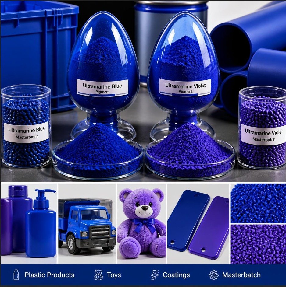 Ultramarine Blue manufacturing process - calcination and processing